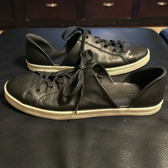 Freda Salvador Eda D’Orsay black leather sneakers - Picture 7 of 15